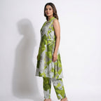 Blueverra Women’s Green Printed Co-ord Set