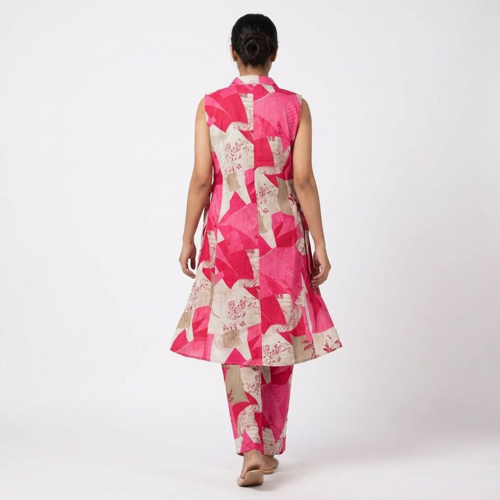 Blueverra Elegant Printed Co-ord Set