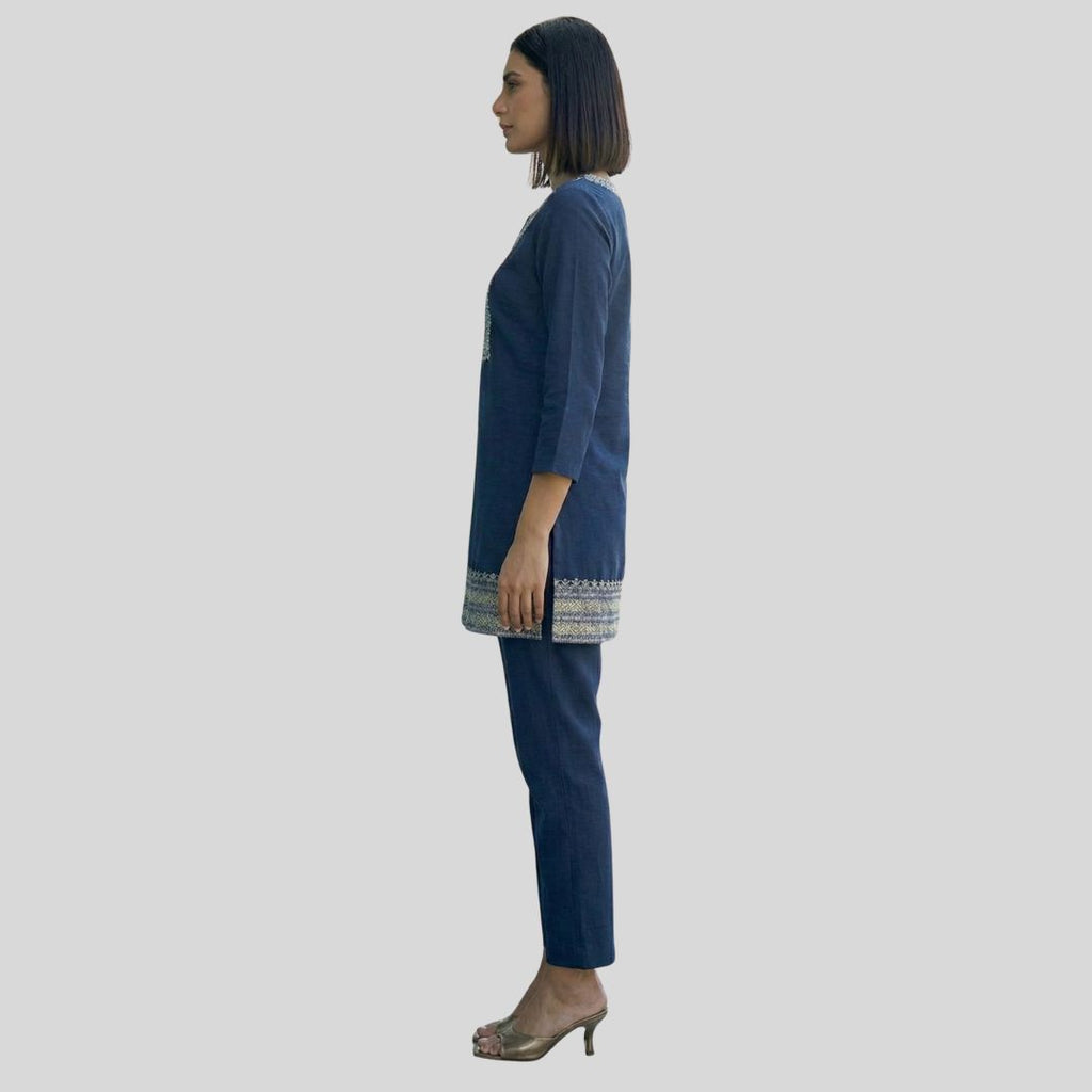 Imported Soft Navy Blue Co-ord Set