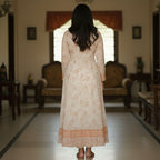 Ethereal Shimmer Jacquard Kurti