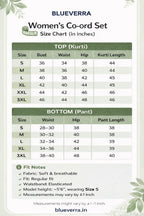 Blueverra Elegant Printed Co-ord Set